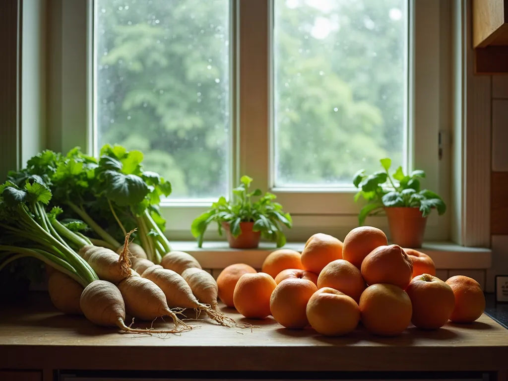Aliments en N : le tour complet de cette lettre pas si pauvre Navets et nectarines posés sur un plan de travail en bois